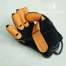 Găng tay máy tập tay màu cam