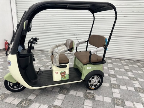 Xe điện 3 bánh có mái che Santong M2
