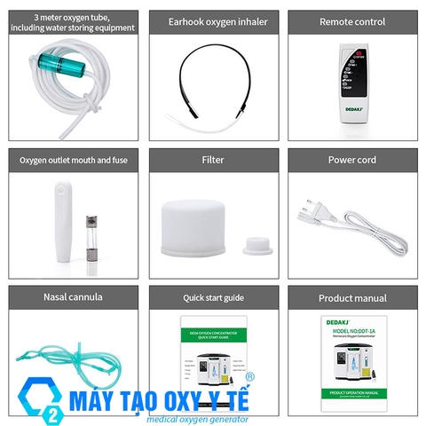 Máy tạo oxy DEDAKJ 1 - 7 lít