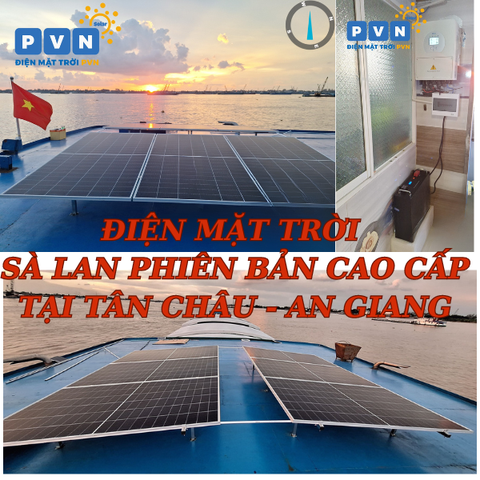 ĐIỆN MẶT TRỜI SÀ LAN PHIÊN BẢN CAO CẤP TẠI TÂN CHÂU - AN GIANG