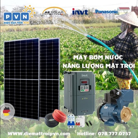 HỆ THỐNG MÁY BƠM NƯỚC NĂNG LƯỢNG MẶT TRỜI PVN - Solar Pump