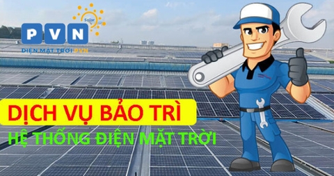 Quy trình bảo trì hệ thống năng lượng mặt trời cần biết