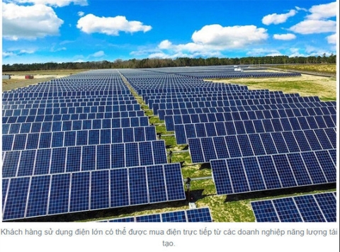 ĐỀ XUẤT MUA BÁN ĐIỆN TRỰC TIẾP , KHÔNG CẦN QUA EVN
