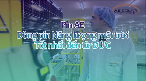 PIN AE- DÒNG PIN NĂNG LƯỢNG TỐT NHẤT ĐẾN TỪ CÔNG NGHỆ ĐỨC