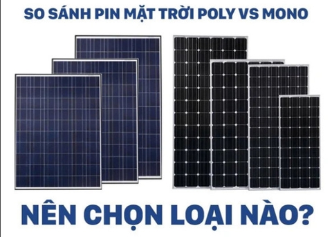 SỰ KHÁC BIỆT GIỮA PIN MONO VÀ PIN POLY- ĐÂU LÀ SỰ LỰA CHỌN TỐI ƯU