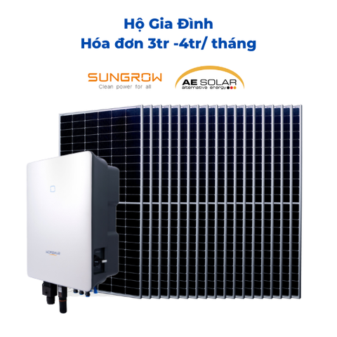 Giải pháp Hòa lưới 10KW không lưu trữ