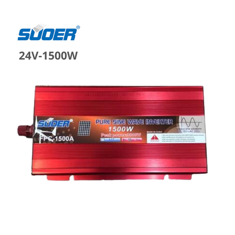 Kích điện sin chuẩn 1500W-24V/220V Suoer
