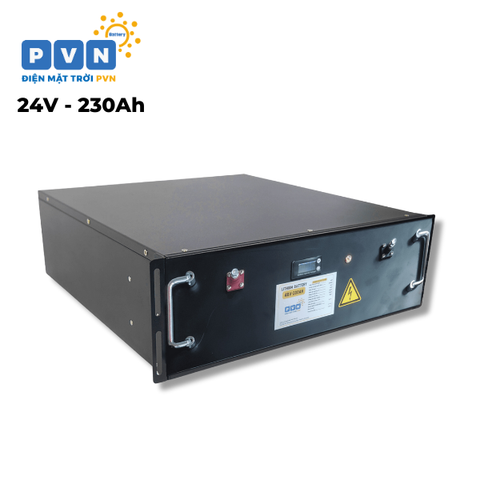Lưu Trữ Lithium 24V  - 230Ah 6KW - PVN Battery