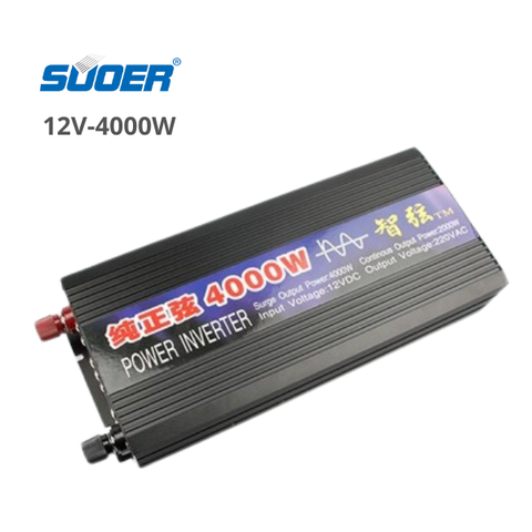 Kích điện sin chuẩn 4000W-12V/220V Suoer