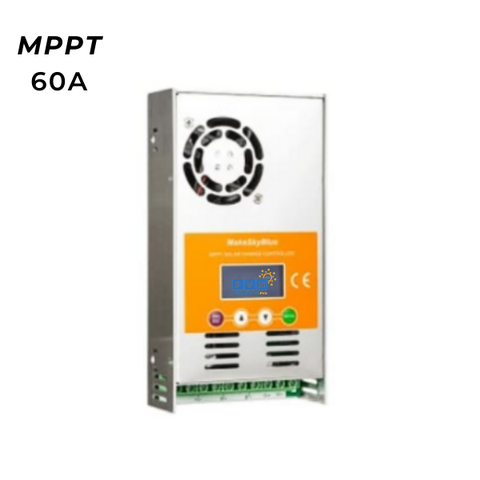 Điều khiển sạc pin mặt trời MPPT 60A LCD – 12V/24V/48V Auto