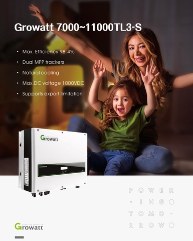 Datasheet Inverter Hybrid Growatt 10kW-SHP10000TL3