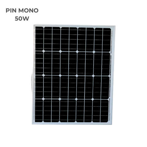 Ảnh minh họa Tấm pin năng lượng mặt trời Mono World Energy (WE50W)