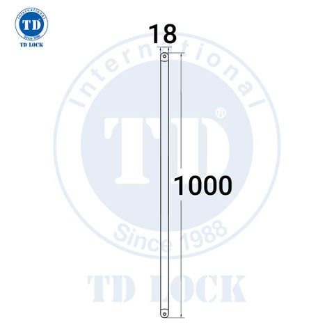 THANH TRƯỢT ĐỒNG CỬA GỖ - BTT-667-1.0