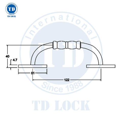 TAY NẮM CỬA SỔ - BPH-01711-2
