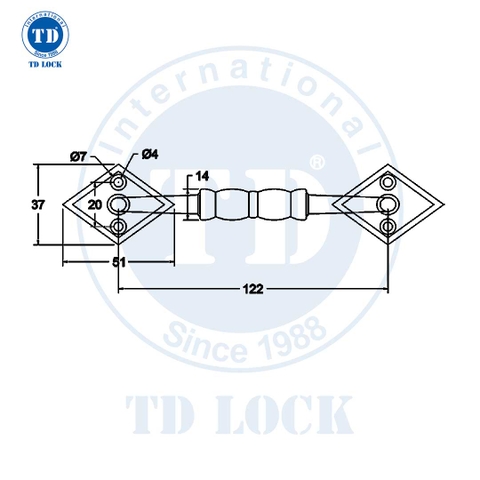 TAY NẮM CỬA SỔ - SPH-01711