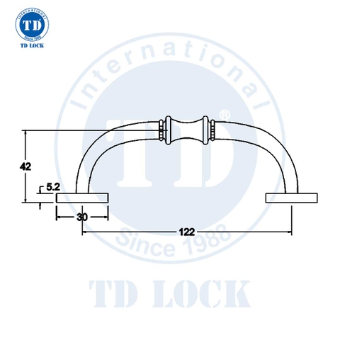 TAY NẮM CỬA SỔ - BPH-03711-2
