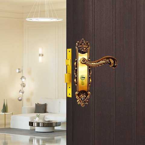 KHÓA TAY GẠT CỬA GỖ LOTUS - BTP-241241-2 CỬA PHÒNG