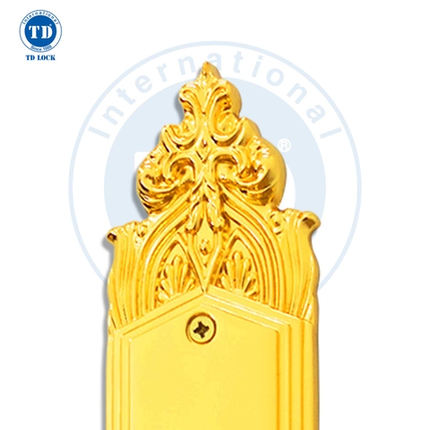 KHÓA TAY GẠT CỬA GỖ ROMA - BDH-340340-G CỬA CHÍNH GOLD