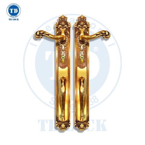 KHÓA TAY GẠT CỬA GỖ KING CROWN - BPH-126510-2 CỬA SẢNH