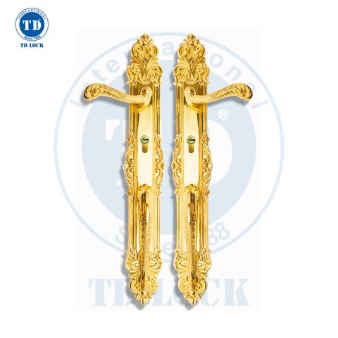 KHÓA TAY GẠT CỬA GỖ CORONA - BPH-184284-G CỬA SẢNH GOLD