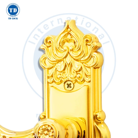 KHÓA TAY GẠT CỬA GỖ LOTUS - BTP-241241-G CỬA PHÒNG GOLD