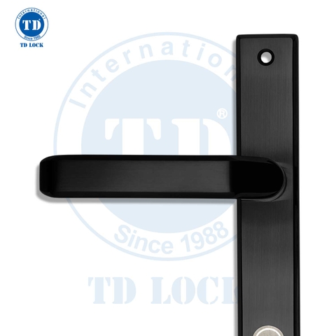 KHÓA TAY GẠT CỬA NHÔM ĐA ĐIỂM- SDH-237251-M-B XÁM ĐEN