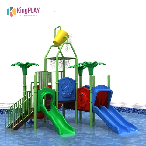 Cầu trượt bể bơi Kingplay số 9