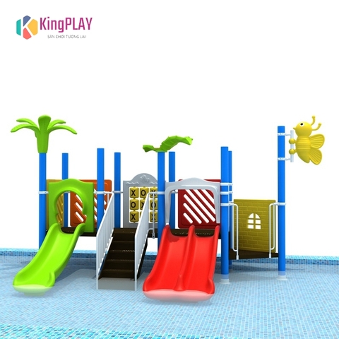 Cầu trượt bể bơi Kingplay số 10