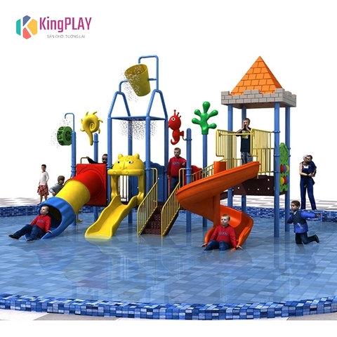 Cầu trượt bể bơi Kingplay số 7