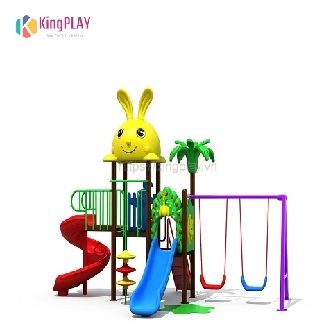 Cầu trượt mái thú Kingplay số 22