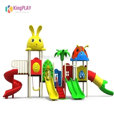 Cầu trượt mái thú Kingplay số 21