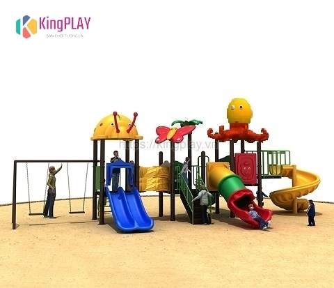Cầu trượt mái thú Kingplay số 20
