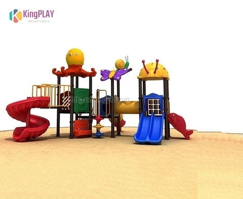 Cầu trượt mái thú Kingplay số 19