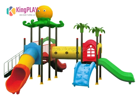 Cầu trượt mái thú Kingplay số 17