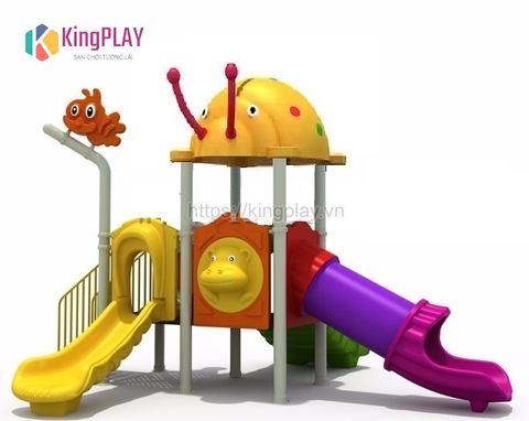 Cầu trượt mái thú Kingplay số 27