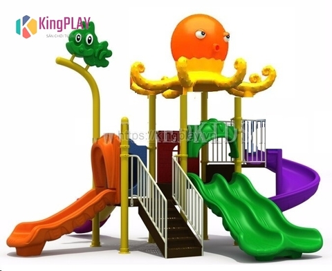 Cầu trượt mái thú Kingplay số 32