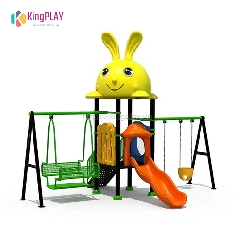 Cầu trượt mái thú Kingplay số 34
