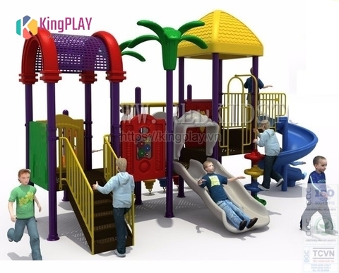 Cầu trượt vận động Kingplay số 8