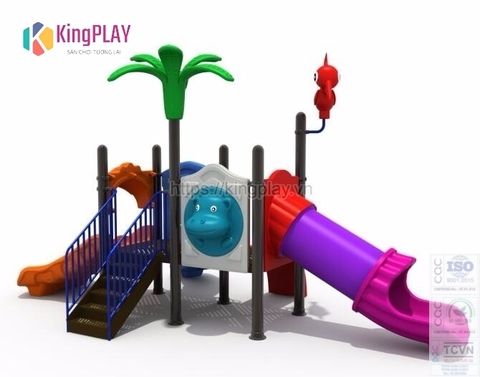 Cầu trượt vận động Kingplay số 9