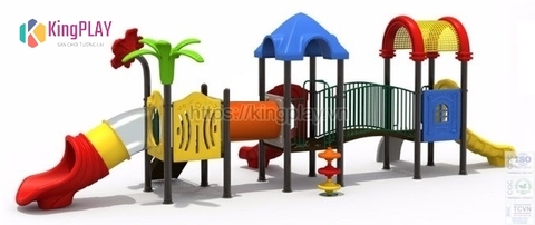 Cầu trượt vận động Kingplay số 10