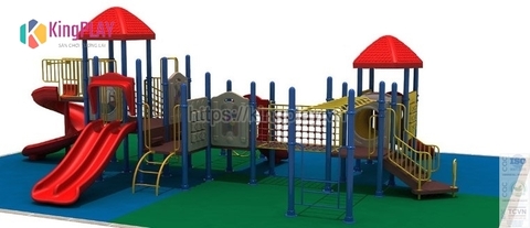 Cầu trượt vận động Kingplay số 11