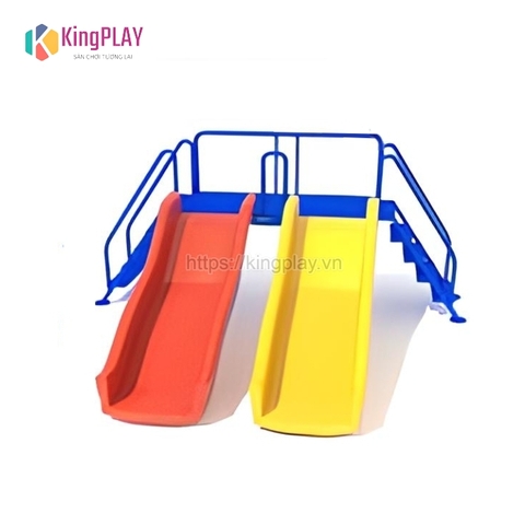 Cầu trượt nhỏ sân vườn Kingplay số 13