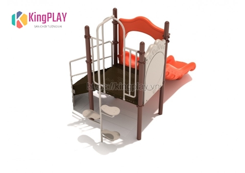 Cầu trượt nhỏ sân vườn Kingplay số 8