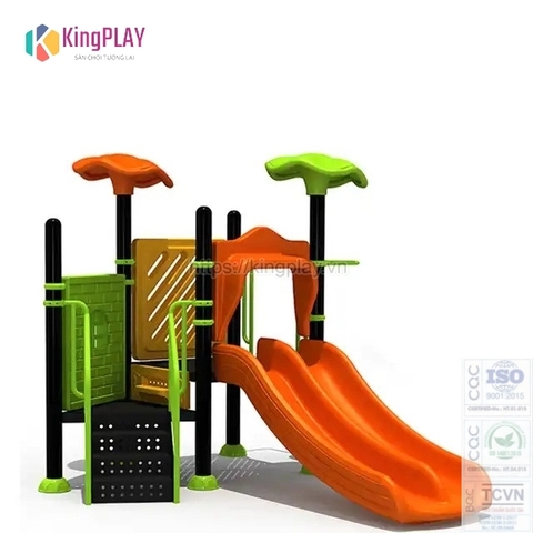 Cầu trượt nhỏ sân vườn Kingplay số 6