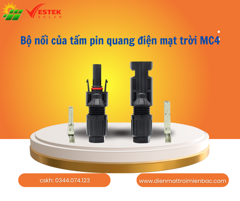 Bộ nối của tấm pin quang điện mặt trời MC4