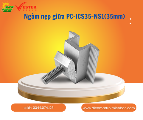 Ngàm nẹp giữa PC-ICS35-NS1(35mm)