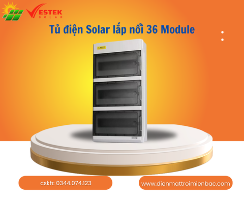 Tủ Điện Solar Nhựa 36 Module