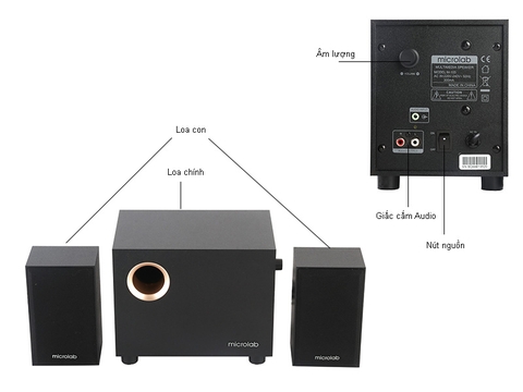 LOA MICROLAB M105 2.1