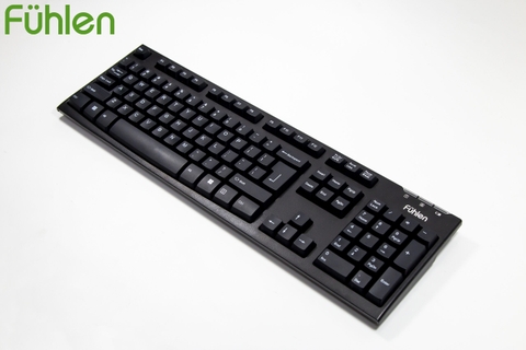 Bàn phím Fuhlen L411 (USB/đen)