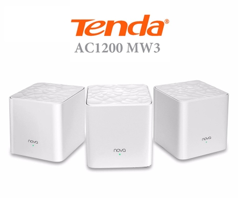 Bộ mesh wifi Tenda NOVA MW3 chuẩn AC1200